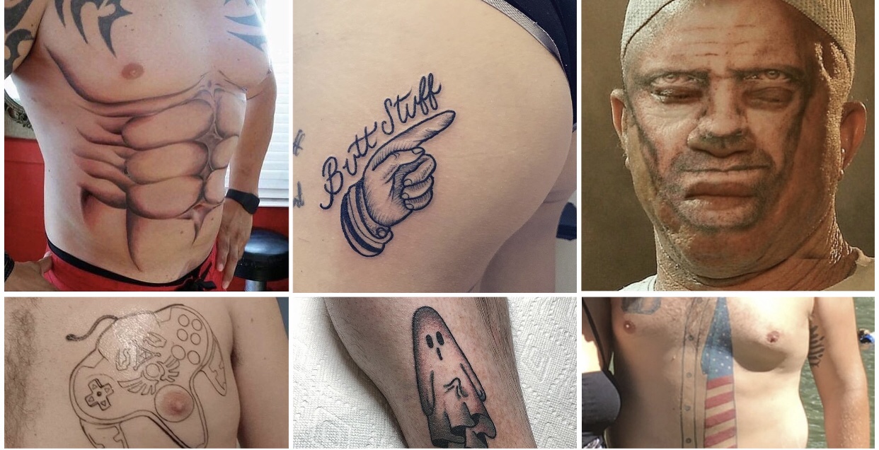 25 Junky People Who Got Junky Tattoos To Match
